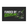 Car Magnet — "Funded by Discipline" Stock Market Bull Design